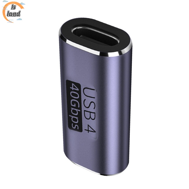 Đầu Nối Chuyển Đổi Type-C 4.0 Cái Sang C Cái 40gbps Pd100w Cho Máy Tính Bảng Thunderbolt 4