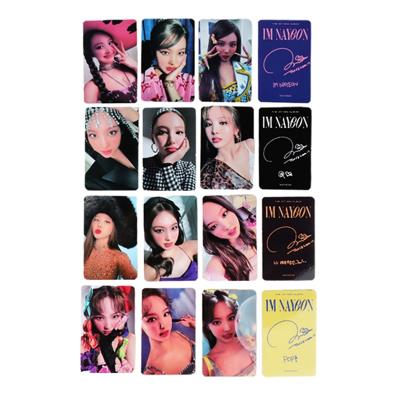 Bộ 3 Thẻ Hình Nhóm Nhạc TWICE IM NAYEON 1Im