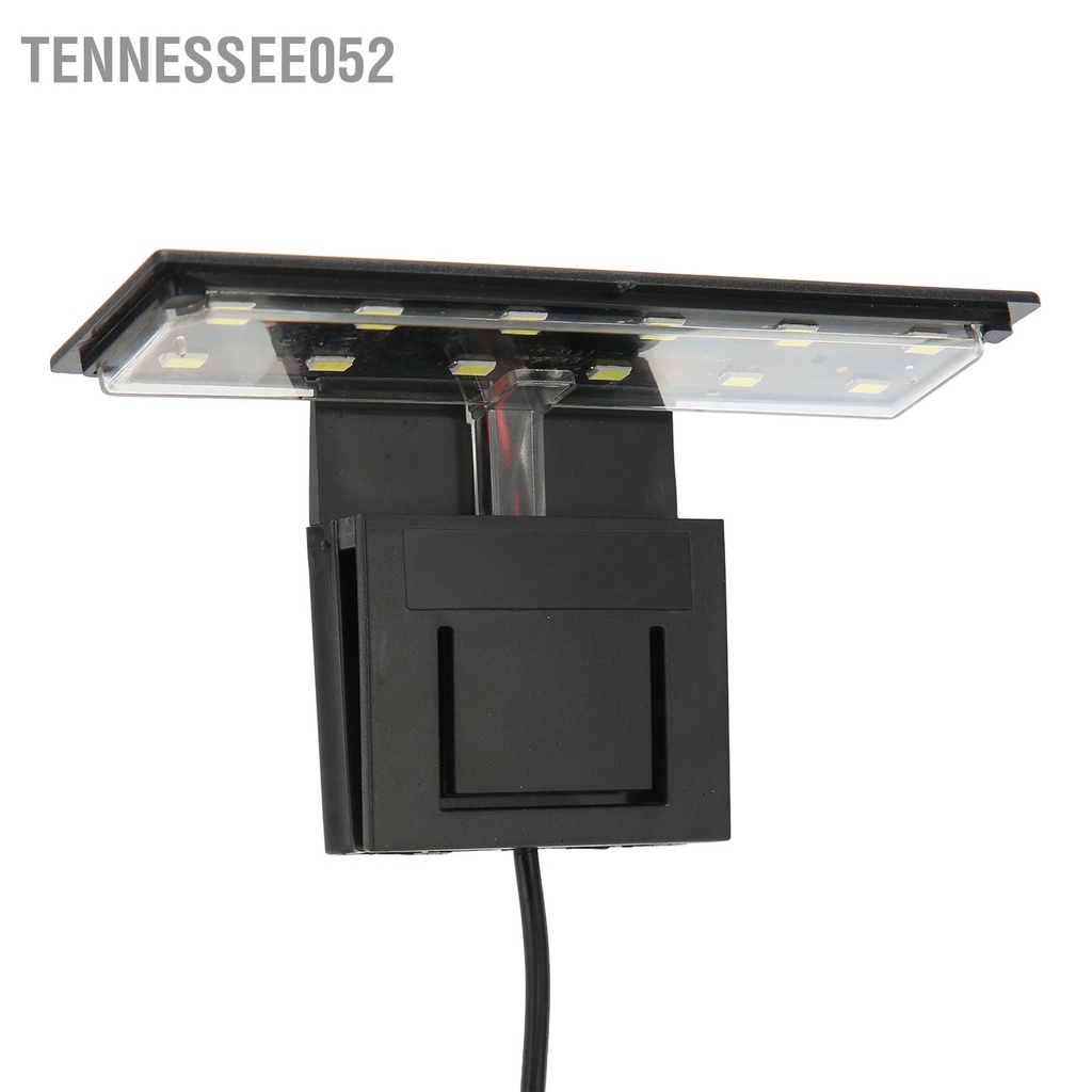 Tennessee052 Bể Cá Cảnh Kẹp Trên Đèn LED Mini Ánh Sáng Trắng Siêu Thực Vật Thủy Sinh Giữ