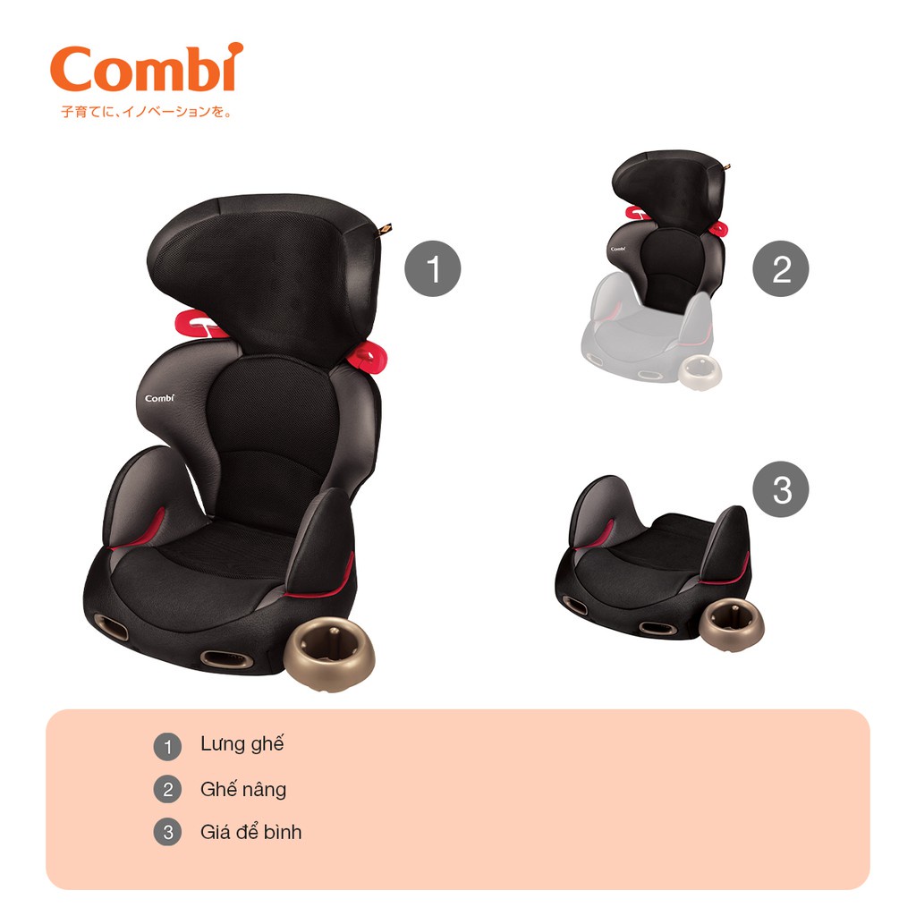 Ghế ngồi ô tô Combi Joykids Mover