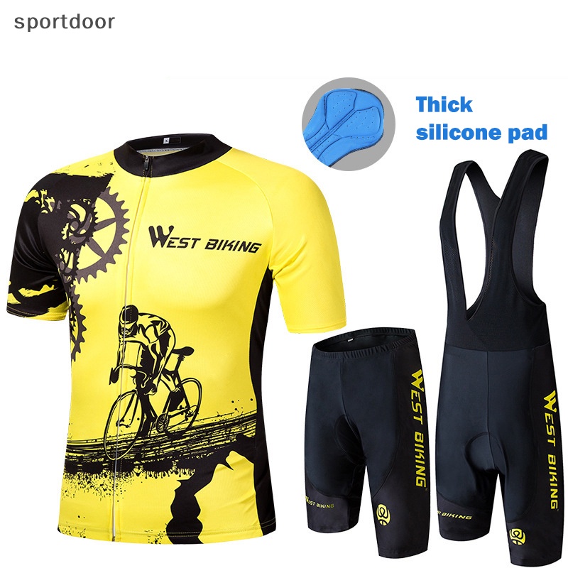 [sportoutdoor] Quần Yếm Ngắn Đi Xe Đạp Mùa Hè Thoáng Khí Và Thoải Mái Cho Nam [out]