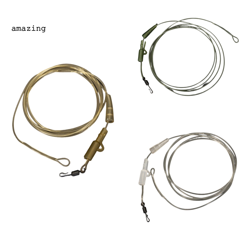 Cuộn Dây Câu Cá 1m 45LB Bằng Polyorocarbon Trong Suốt Gọn Nhẹ Độ Bền Cao