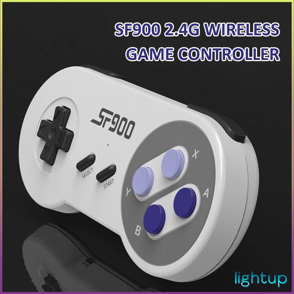 Tay Cầm Chơi Game Không Dây Vui Sáng Tạo Sf900 Tương Thích Hdmi 16-Bit 1500+ Retro Tv Stick Cho Nintendos