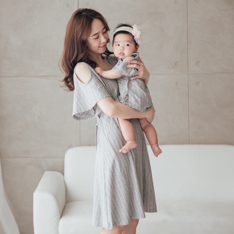 Đầm Thiết Kế Dễ Thương Thời Trang Cho Mẹ Và Bé