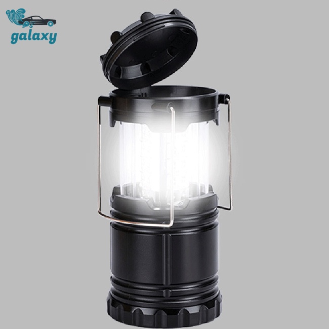 Galaxy Bộ 4 Đèn Pin Led Cob Có Thể Thu Gọn Kèm Móc Treo Tiện Dụng Mang Theo Du Lịch Cắm Trại