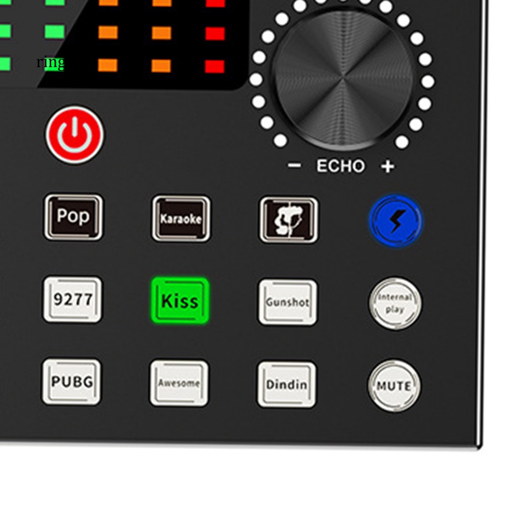 Thẻ Âm Thanh Không Dây Bluetooth 5.0 RGA V8S Độ Nhạy Cao Có Thể Sạc Lại