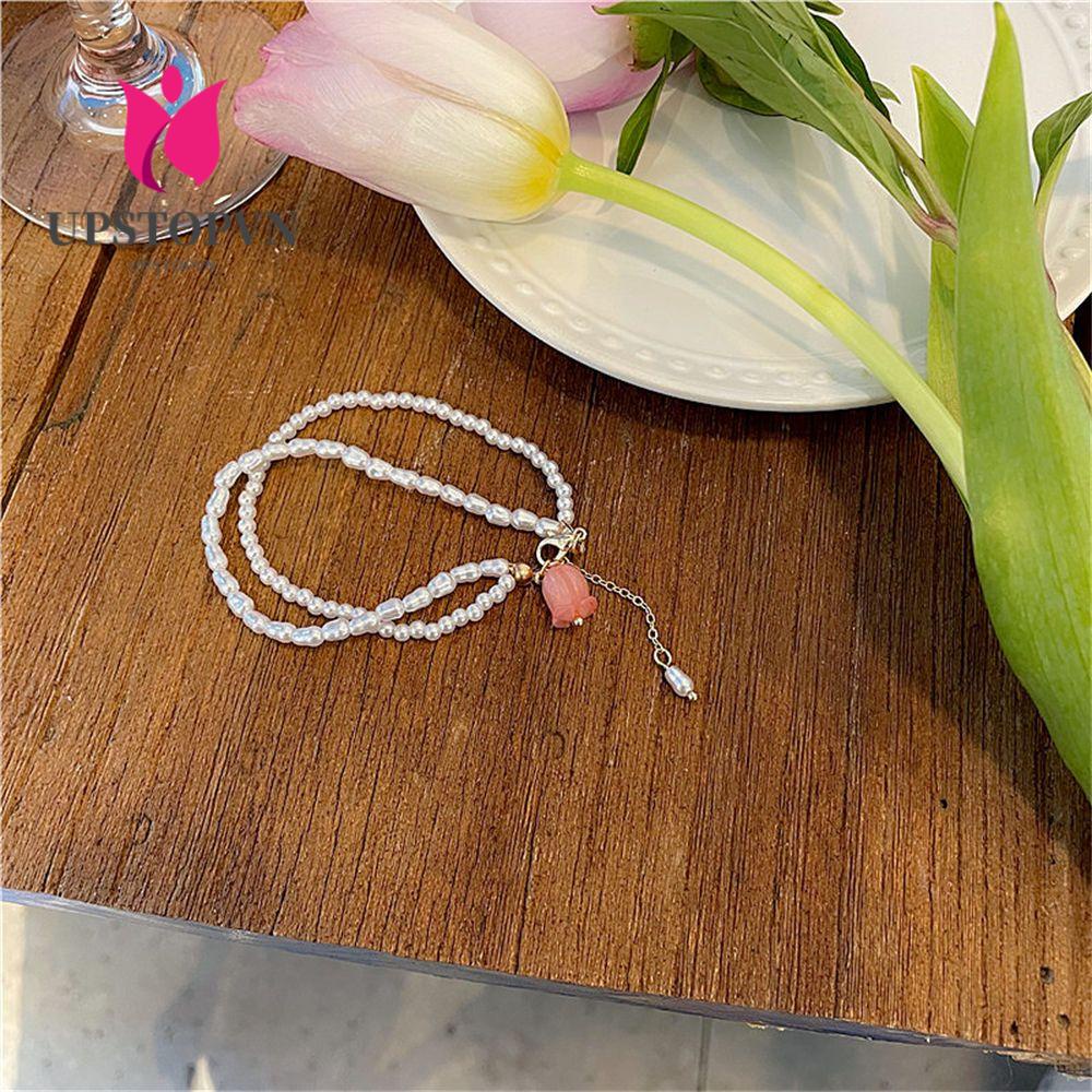 Vòng Tay Dây Xích Hai Lớp Dày Dặn Thời Trang Dự Tiệc