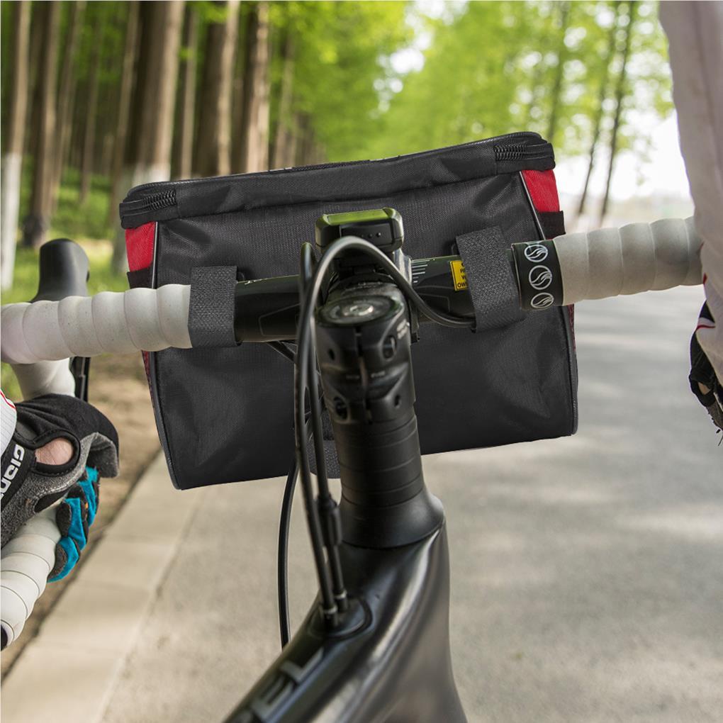 [MAPD] Túi Đựng Đồ Cách Nhiệt Dung Tích Lớn Có Dải Phản Quang Gắn Tay Lái Xe Đạp Leo Núi