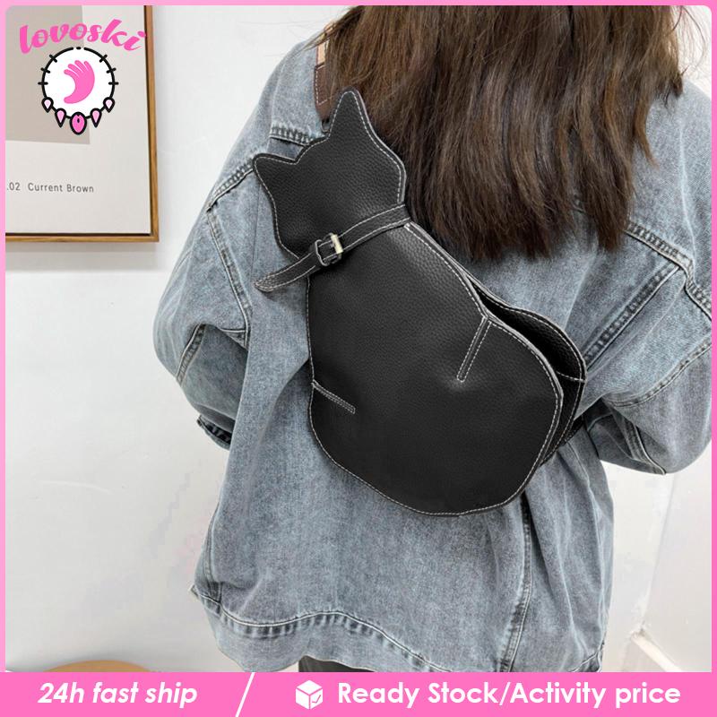 Túi Đeo Chéo Thể Thao Du Lịch Màu Đen Cho Nữ