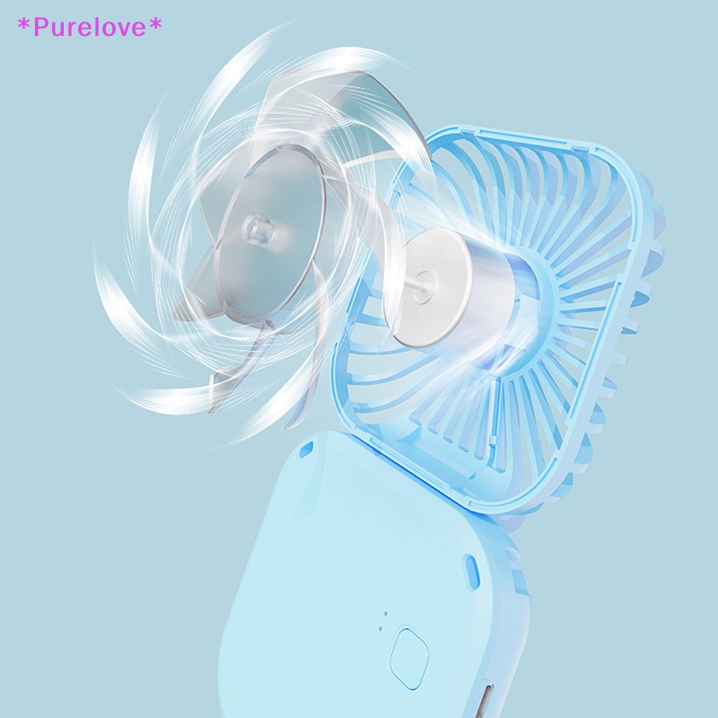 Quạt USB Mini Đeo Cổ Yên Tĩnh Gấp Gọn Tiện Dụng Mới