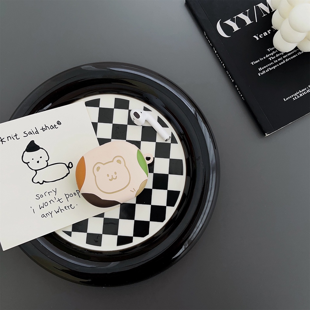 Vỏ Bảo Vệ Hộp Sạc Tai nghe không dây Redmi buds4 lite TWS Bằng TPU Mềm Chống Sốc Họa Tiết Hoạt Hình Dễ Thương