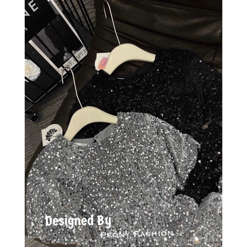 Set áo quần bling nhũ