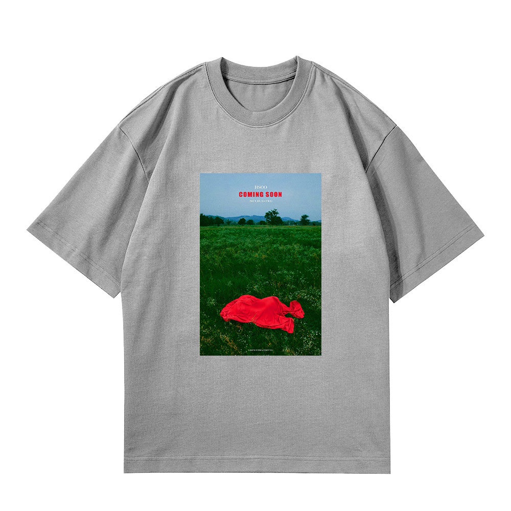 Áo Thun In Hình Hoa KPOP BLACKINK JISOO