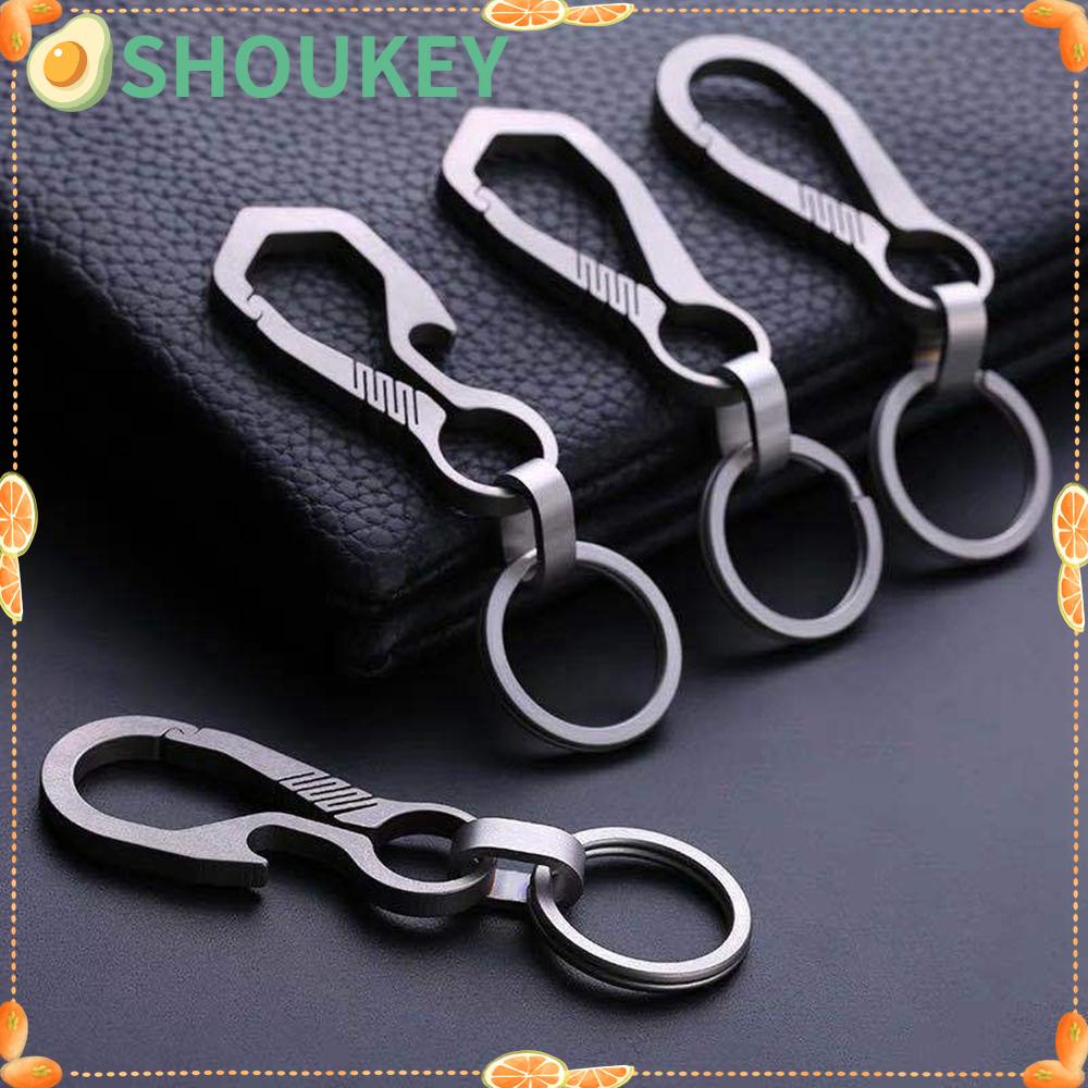 Móc Khóa EDC Siêu Nhẹ In Chữ Sang Trọng SHOUKEY