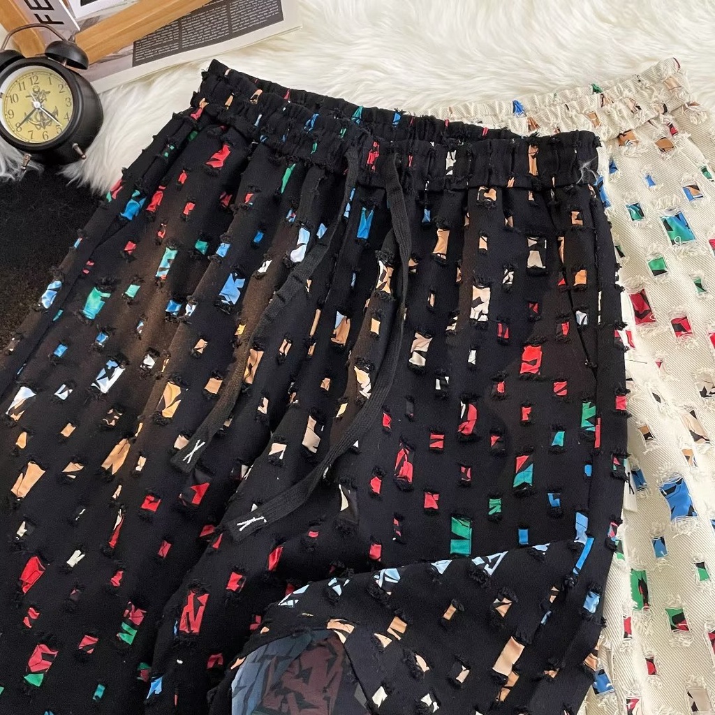 Quần Short Rách Dáng Rộng Phong Cách Đường Phố Mỹ Thời Trang Mùa Hè Cho Nam