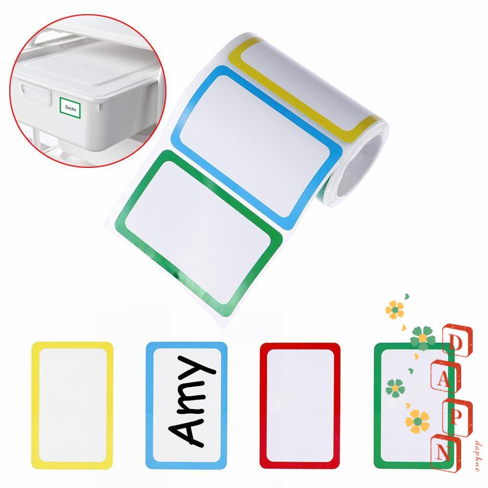 Bộ 150 Miếng Dán Đánh Dấu Ghi Tên Nhiều Màu Sắc Tiện Dụng