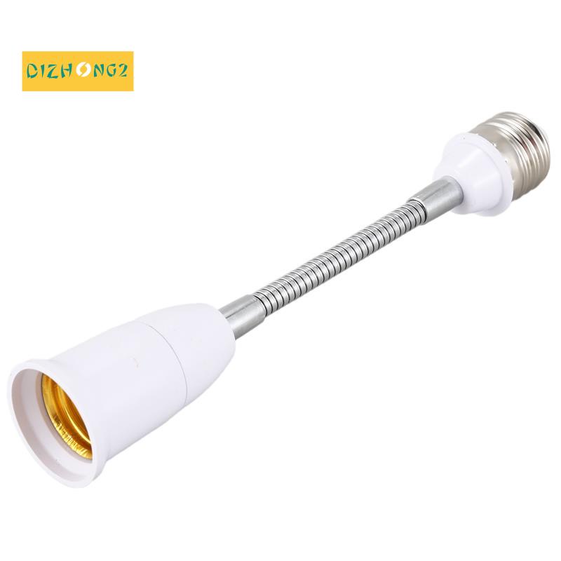 Bóng đèn Bộ chuyển đổi mở rộng linh hoạt Ổ cắm E26 Dài 18cm