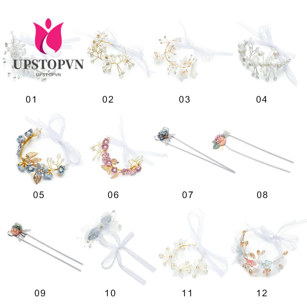 Vòng Hoa Đeo Cổ Tay Cho Cô DâuVòng Tay Hoa Phụ Kiện Cho Cô Dâu