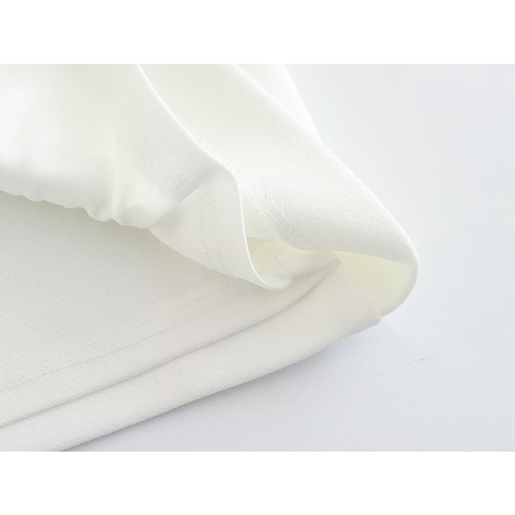 Uibey Đầm Mini Ba Chiều Màu Trơn Xinh Xắn 6381
