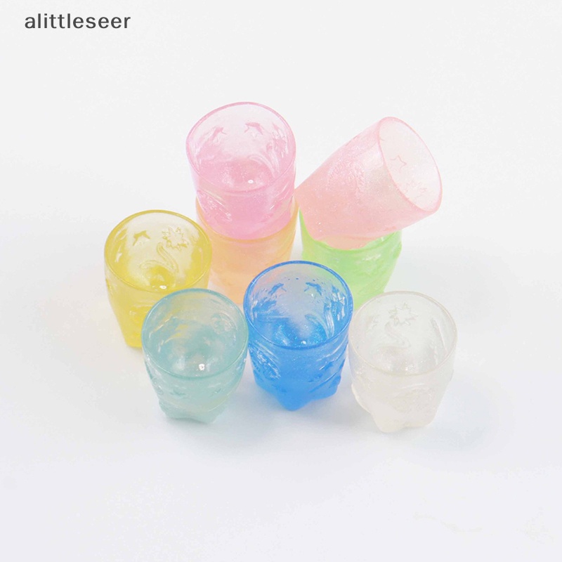 Set 2 Ly Nước Mini Dạ Quang Cho Nhà Búp Bê