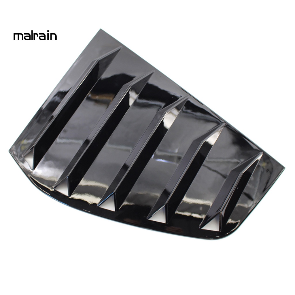 Set 2 Tấm Chắn Cửa Sổ Phía Sau Màu Đen Bóng Cho VW Golf 6 2010-2014