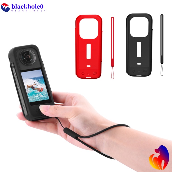 Ốp Điện Thoại Silicon Chống Rơi Bảo Vệ Ống Kính Máy Ảnh Toàn Diện Cho Insta360 X3 Panoramic