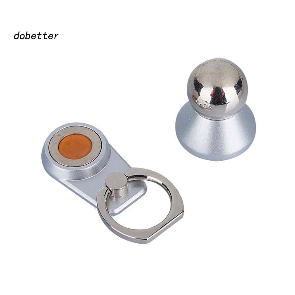 Giá Đỡ Điện Thoại Dạng Nhẫn Có Nam Châm Xoay 360 Độ