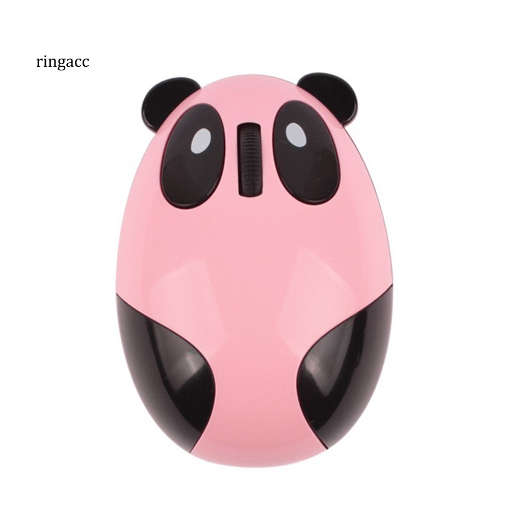 Chuột Không Dây RGA ABS Hình Gấu Trúc Dễ Thương 2.4G 1200DPI