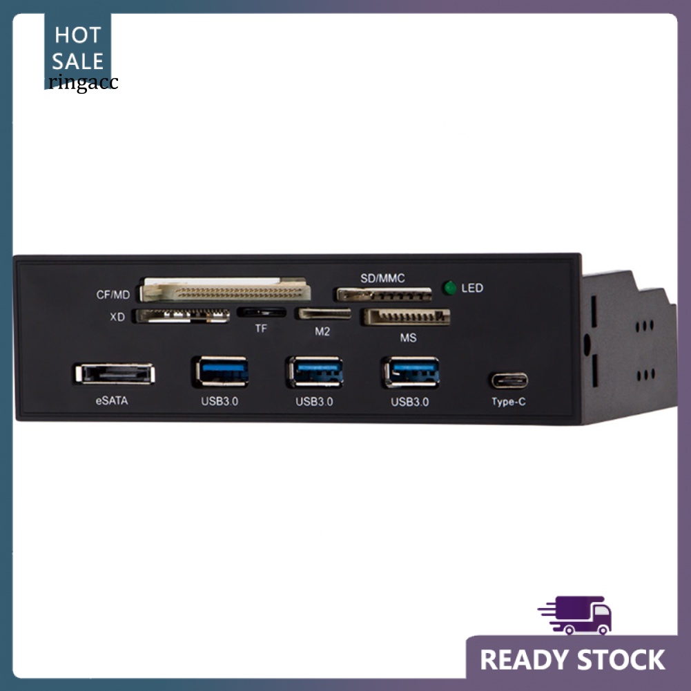 Bảng Điều Khiển Nhiều Cổng Usb 3.0 Kèm Đầu Đọc Thẻ Nhớ TF SD