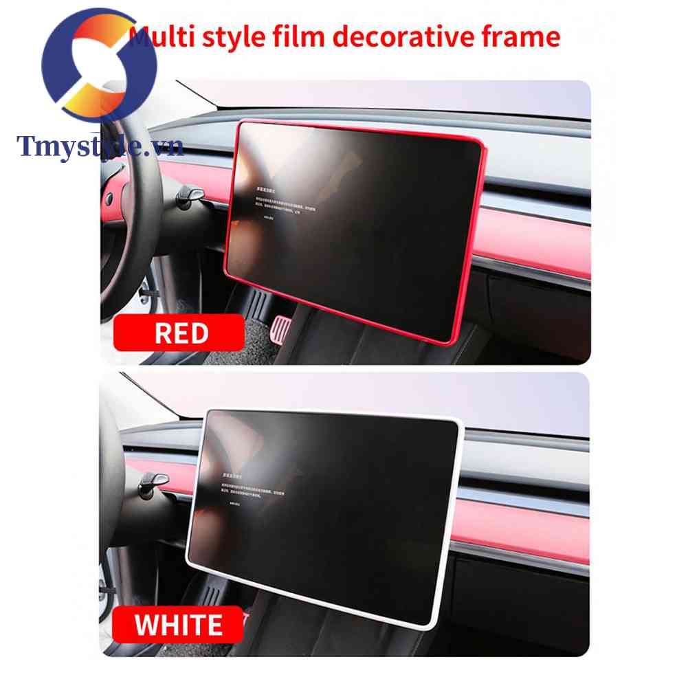 Khung Viền Màn Hình Điều Khiển Trung Tâm Cho Tesla Model 3 / Y