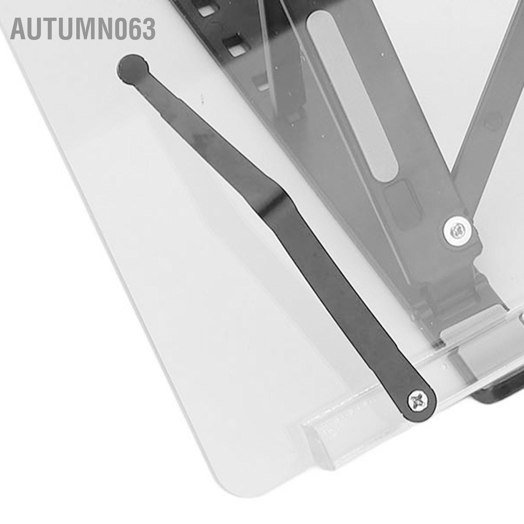 Autumn063 Giá Sách Có Thể Gập Lại Để Đọc Đa Năng Acrylic Điều Chỉnh Bàn Đỡ Trang Kẹp Dành Cho Người Cao Tuổi