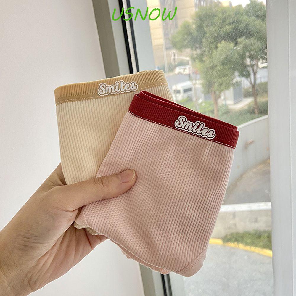 Quần Lót Mềm Mại In Chữ Phong Cách Nhật Bản Dễ Thương Cho Nữ