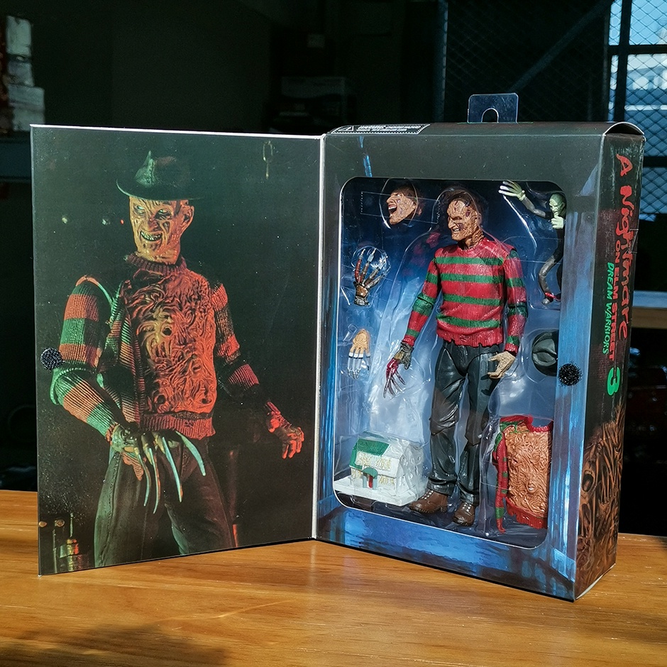 Neca Mô Hình Đồ Chơi Nhân Vật Freddy KruegerAction