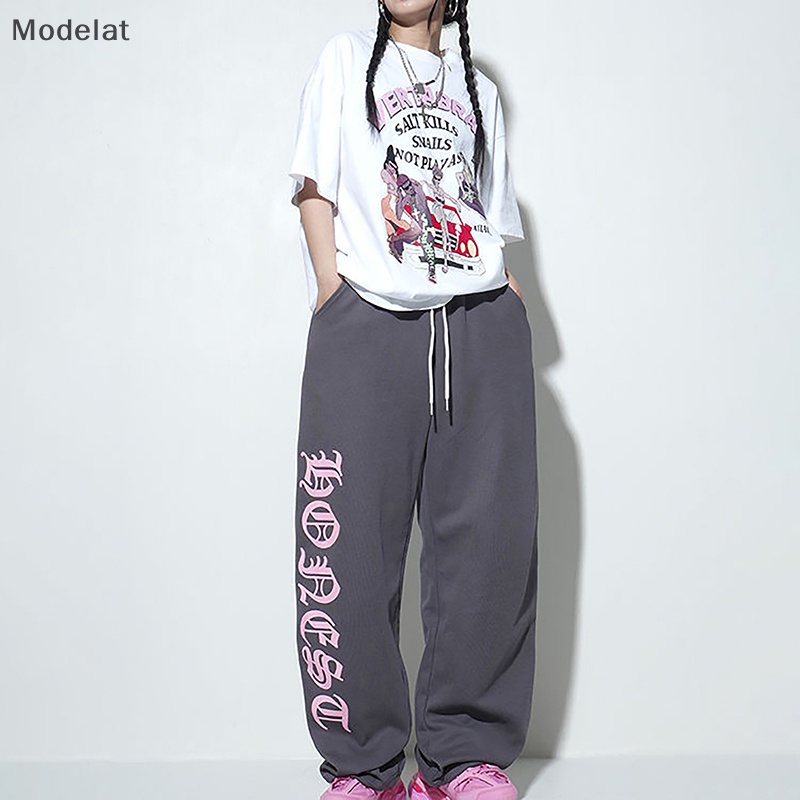 Quần Jogger MFC Dáng Rộng Ống Thẳng Phong Cách Thể Thao Đường Phố Hàn Quốc