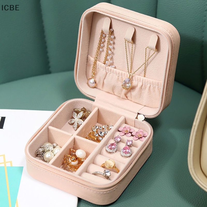 Hộp Đựng Trang Sức Bằng Da Tiện Dụng Khi Đi Du Lịch