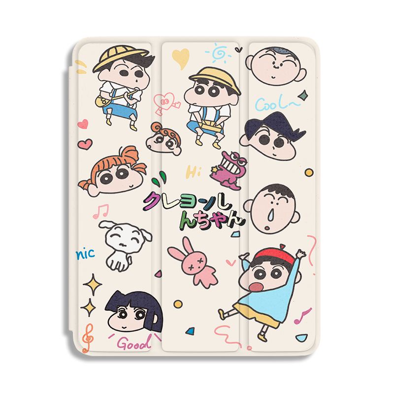 Ốp Máy Tính Bảng TPU Mềm Hình Cậu Bé Bút Chì Cho iPad Gen10 7 / 8 / 9 Air4 Air5 Pro11 "Pro12.9" mini6