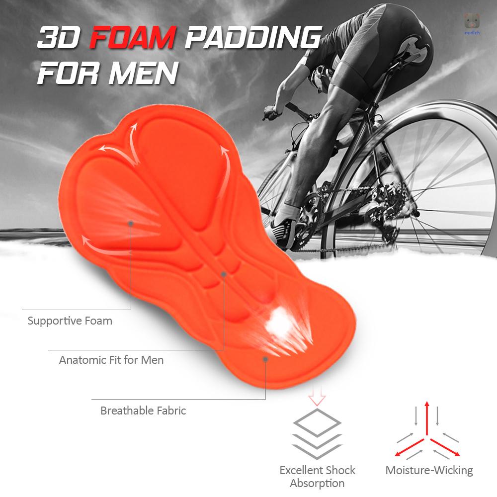 Quần Short Đi Xe Đạp Có Đệm Thoáng Khí Cho Nam