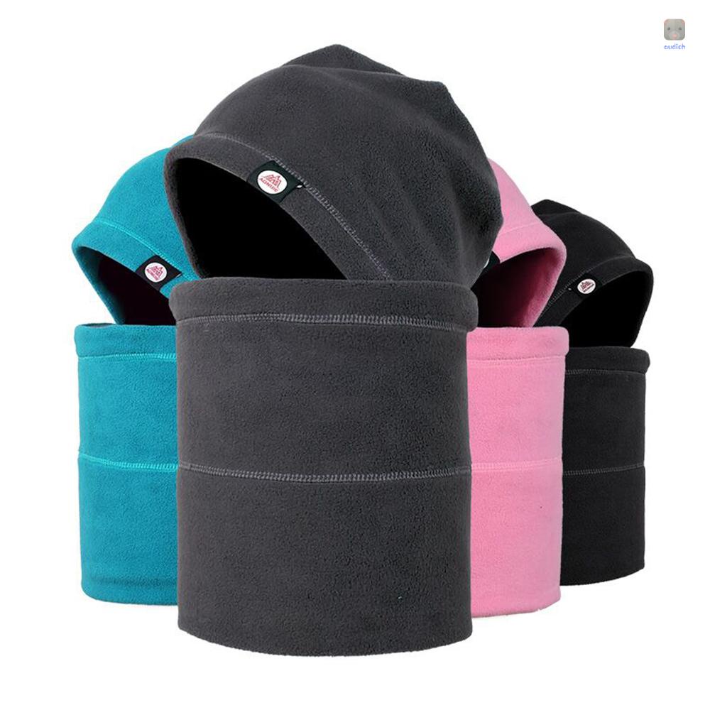 Bộ Mũ Trùm Đầu Và Cổ Bằng Lông Cừu Chống Tĩnh Điện Giữ Ấm Mùa Đông Cho Nam Nữ