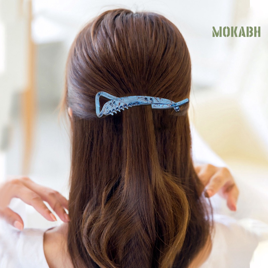 Kẹp Tóc Có Răng Chống Trượt Thiết Kế Chắc Chắn