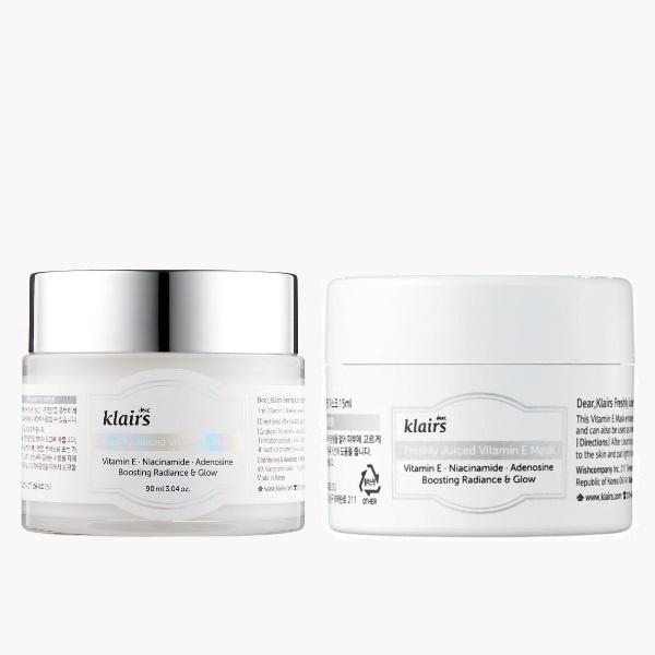 KLAIRS Mặt Nạ Vitamin E Nước Trái Cây Tươi Mát