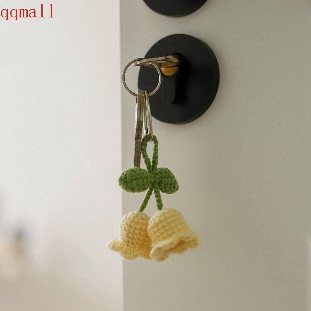 Mặt Dây Chuyền Đan Len Thủ Công DIY Hình Bông Hoa