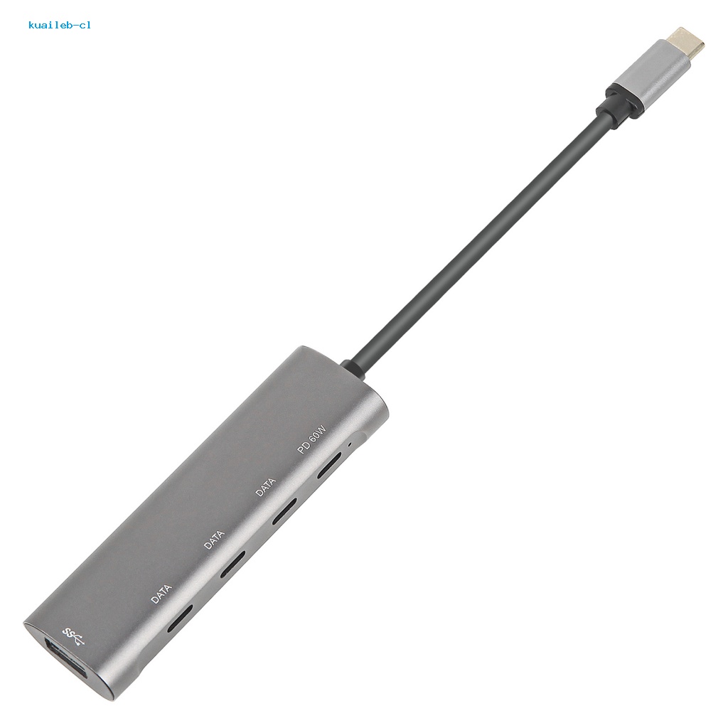 Bộ Chia Cổng USB 3.0 Type-C Bằng Hợp Kim Nhôm Cho Laptop