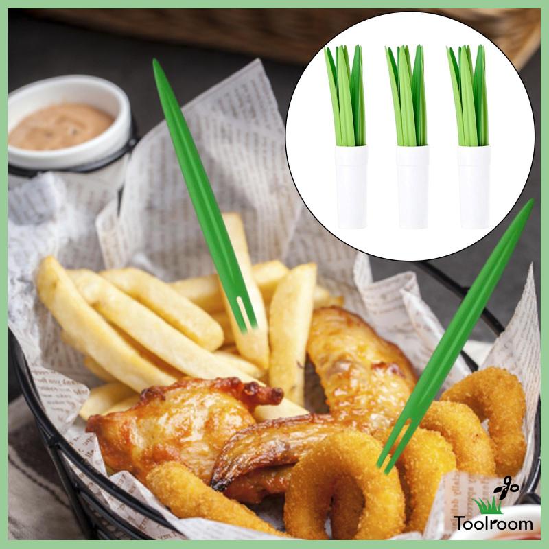 Set 30 Nĩa Ăn Trái Cây / Thức Ăn Vặt Trang Trí Cho Nhà Bếp