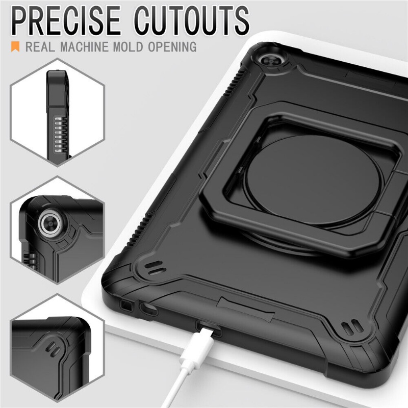 Ốp Máy Tính Bảng Chống Sốc Có Giá Đỡ Xoay Cho Lenovo Tab M10 3rd Gen TB328FU TB328XU 10.1 inch