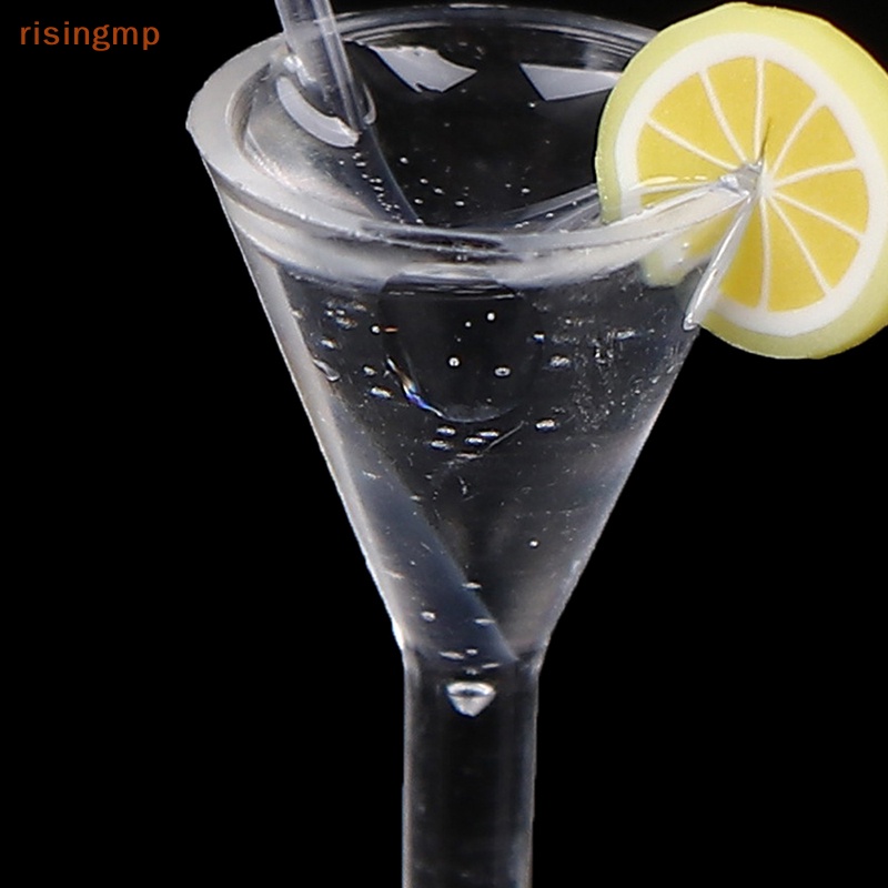 Set 2 Ly Nước Ép Trái Cây Mini Tỉ Lệ 1: 12 Trang Trí Nhà Búp Bê