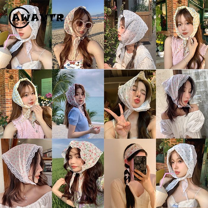 Băng Đô Cài Tóc Họa Tiết Hoa Thời Trang Sành Điệu Cho Nữ