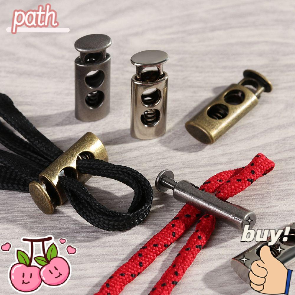 Bộ 10 Nút Chặn Dây Giày Hai Lỗ Tiện Dụng