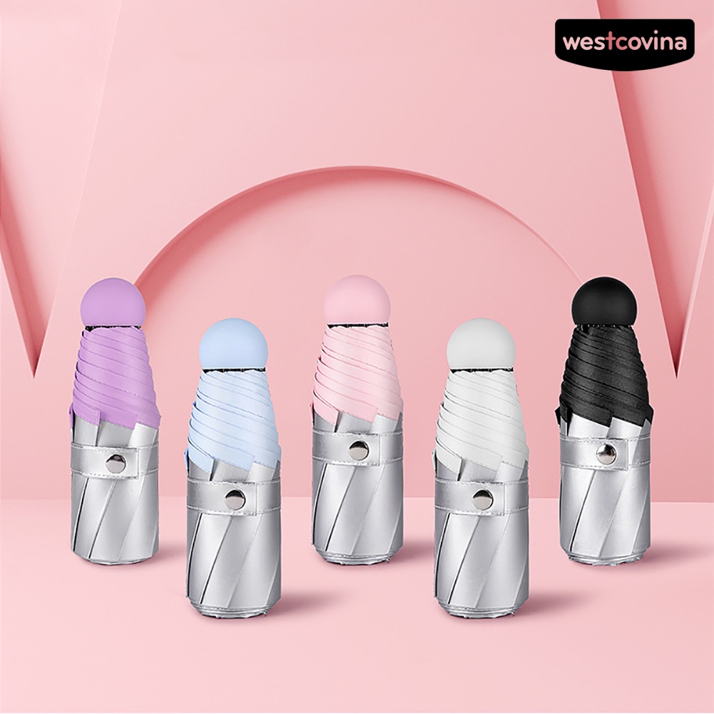 [COD]☁Dù Gấp Mini Siêu Nhẹ Chống Nắng Mưa Tiện Lợi