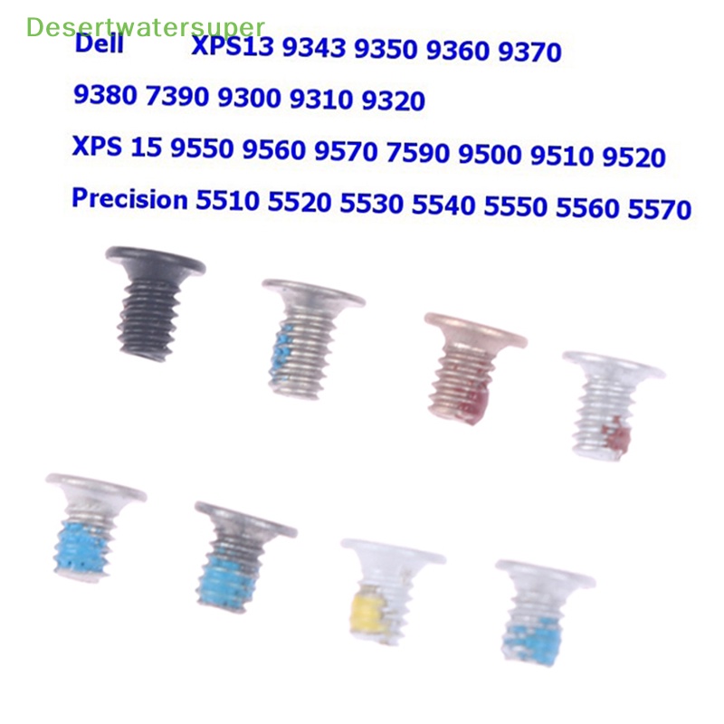 10 Ốc Vít Phụ Kiện Cho Laptop Dell XPS13 9300 9310 XPS15 9550 7590 9510
