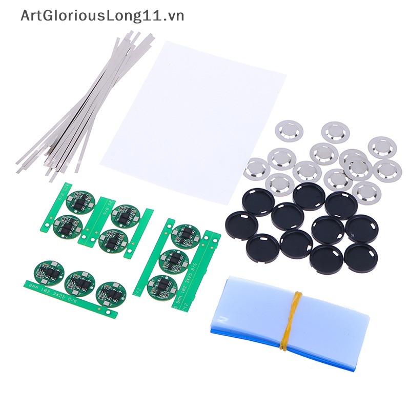 Set 10 Bảng Mạch Bảo Vệ Mos Kép 3.7V 4A 18650 Lithium Chuyên Dụng